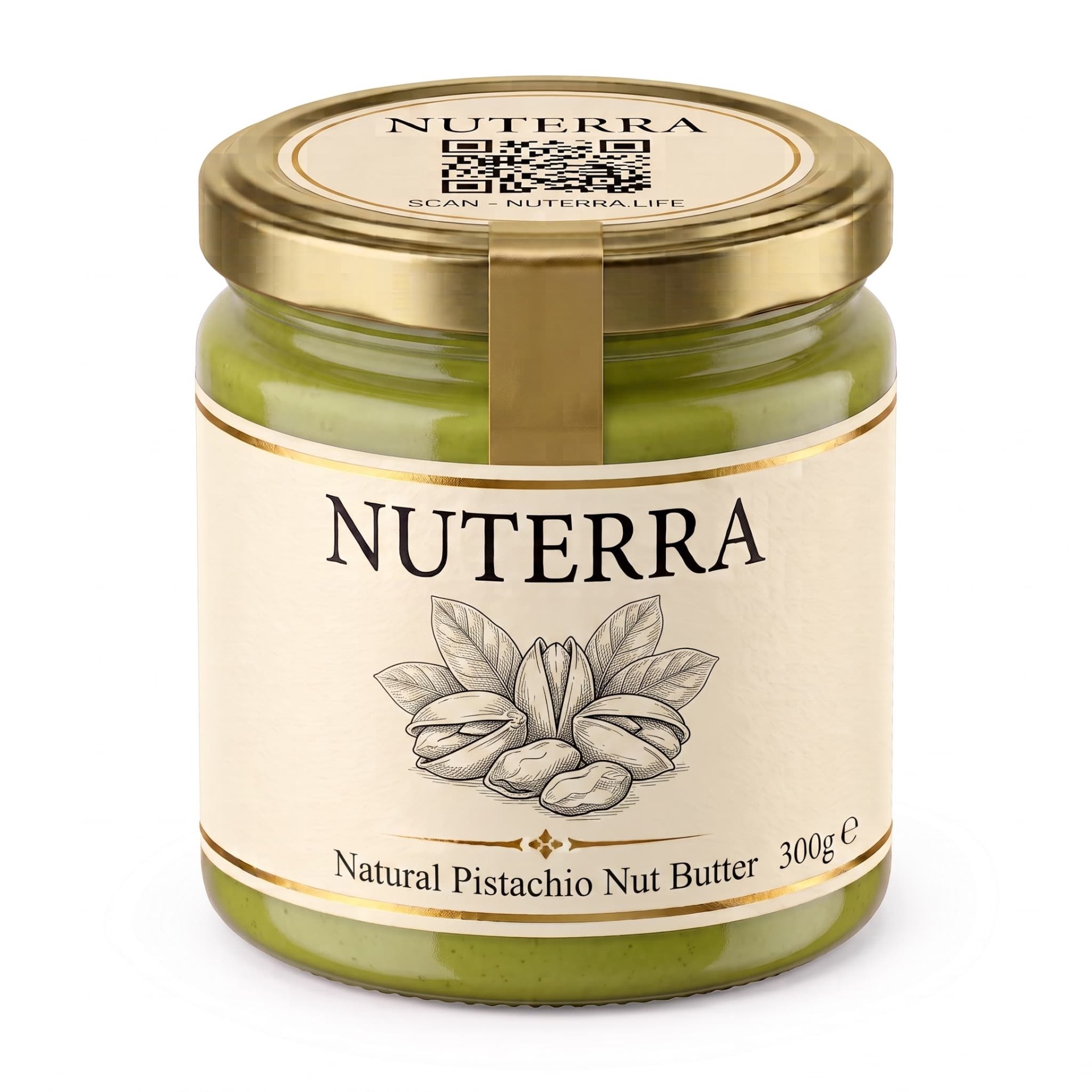 NUTERRA Smooth Pistachio 300g nut butter