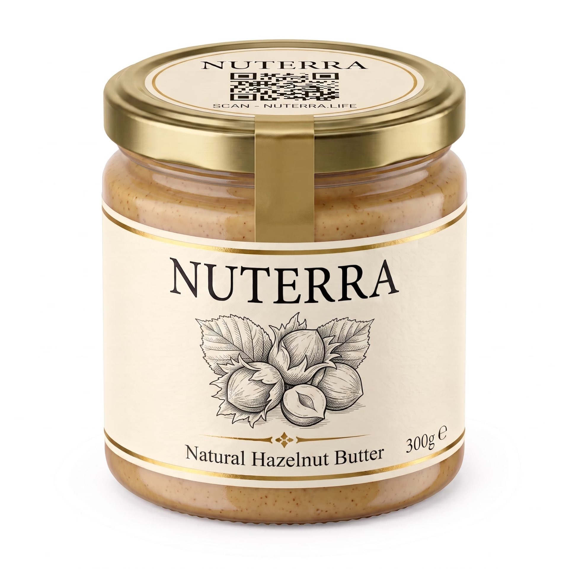 NUTERRA Smooth Hazelnut 300g nut butter