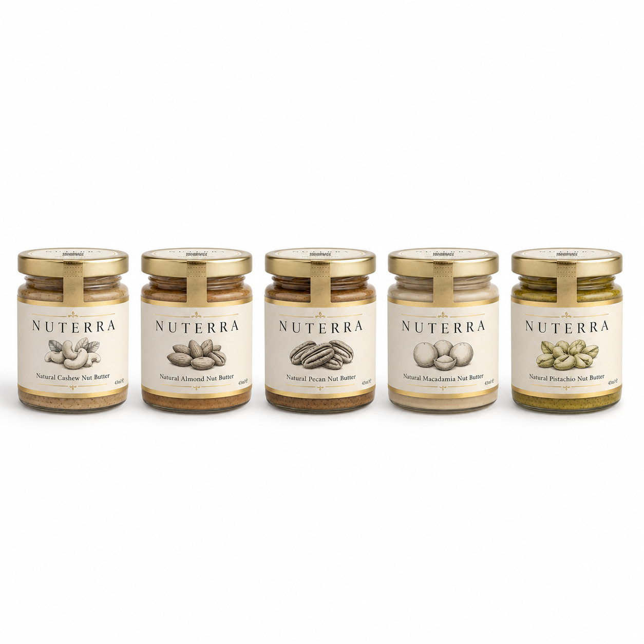 NUTERRA nut butter range